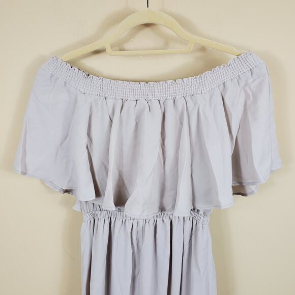 Show Me Your Mumu Hacienda Maxi Dress in Show Me The Ring Crisp Women's Size XS - Picture 7 of 11